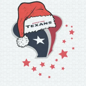 modern with a playful holiday twist Texans classic SVG design showing joy and excitement for Cricut and Silhouette cutting machines