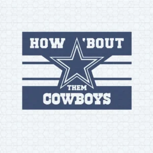 modern with a vintage touch Cowboys classic SVG design showing pride for Cricut and Silhouette cutting machines