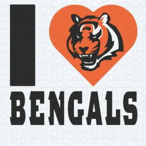 bold and modern with a playful twist Bengals classic SVG design showing excitement and pride for Cricut and Silhouette cutting machines