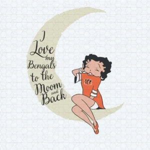 modern with a playful vintage touch Bengals classic SVG design showing joy and pride for Cricut and Silhouette cutting machines
