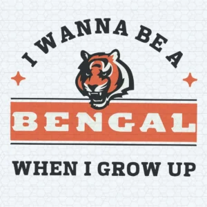 modern and bold with a playful twist Bengals classic SVG design showing excitement and nostalgia for Cricut and Silhouette cutting machines