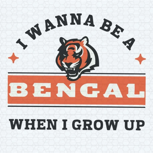 modern and bold with a playful twist Bengals classic SVG design showing excitement and nostalgia for Cricut and Silhouette cutting machines