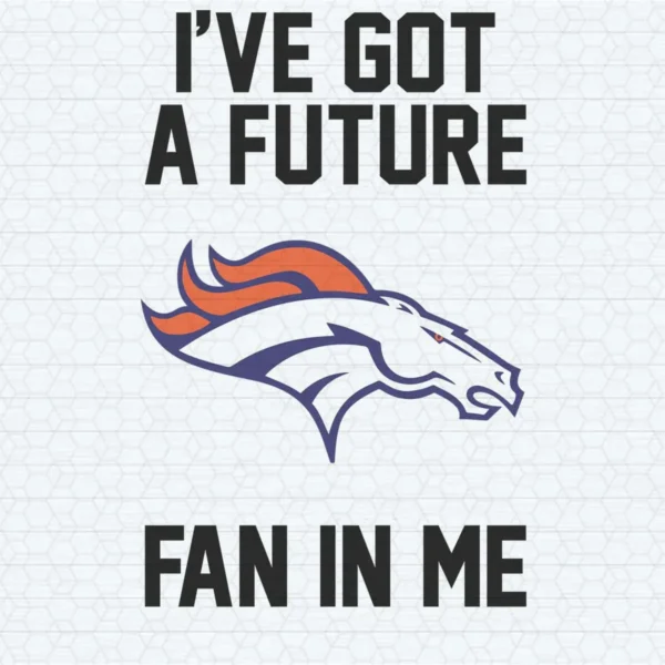 modern with a bold and playful twist Broncos classic SVG design showing excitement and pride for Cricut and Silhouette cutting machines