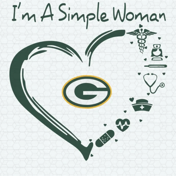 modern with a touch of vintage Packers classic SVG design showing pride for Cricut and Silhouette cutting machines