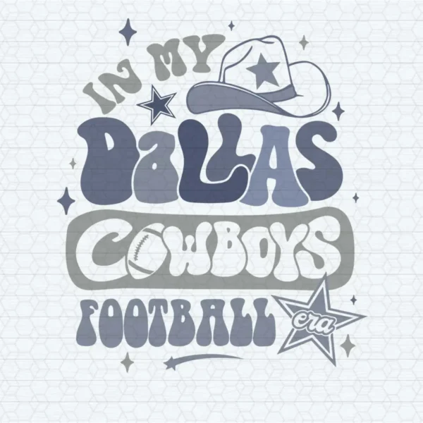 vintage with a playful, bold aesthetic Cowboys classic SVG design showing pride for Cricut and Silhouette cutting machines