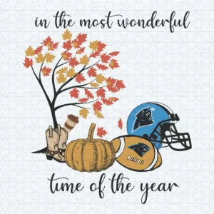In The Most Wonderful Time Of The Year Carolina Panthers SVG