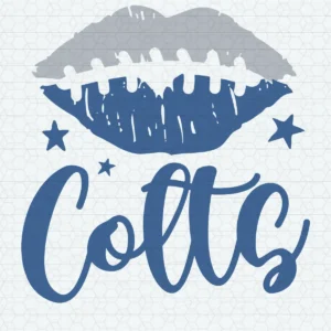 modern with a playful twist Colts classic SVG design showing joy and excitement for Cricut and Silhouette cutting machines