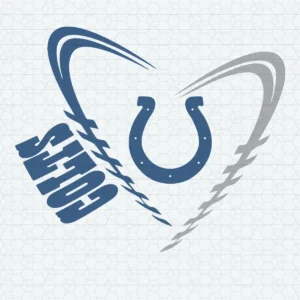 modern with a bold and dynamic feel Colts classic SVG design showing excitement and pride for Cricut and Silhouette cutting machines