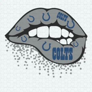 bold and modern with a playful twist Colts classic SVG design showing excitement and camaraderie for Cricut and Silhouette cutting machines