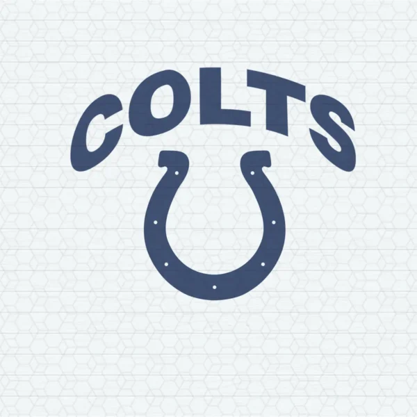 modern with a vintage touch Colts logo SVG design showing pride for Cricut and Silhouette cutting machines