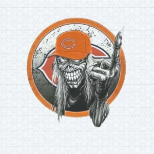 Iron Maiden Chicago Bears SVG Halloween Party