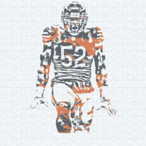 Khalil Mack Chicago Bears Players SVG Cricut File