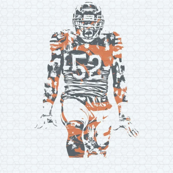 Khalil Mack Chicago Bears Players SVG Cricut File