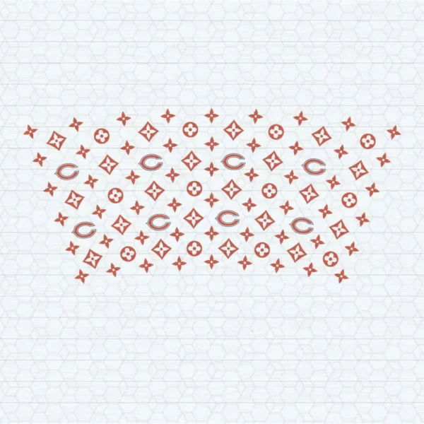 LV Chicago Bears Starbucks Wrap Trending SVG