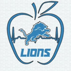 modern with a playful twist, incorporating elements of sports and health Lions classic SVG design showing pride and loyalty for Cricut and Silhouette cutting machines