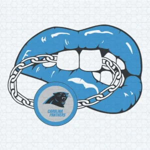 Lips Carolina Panthers Football Team SVG