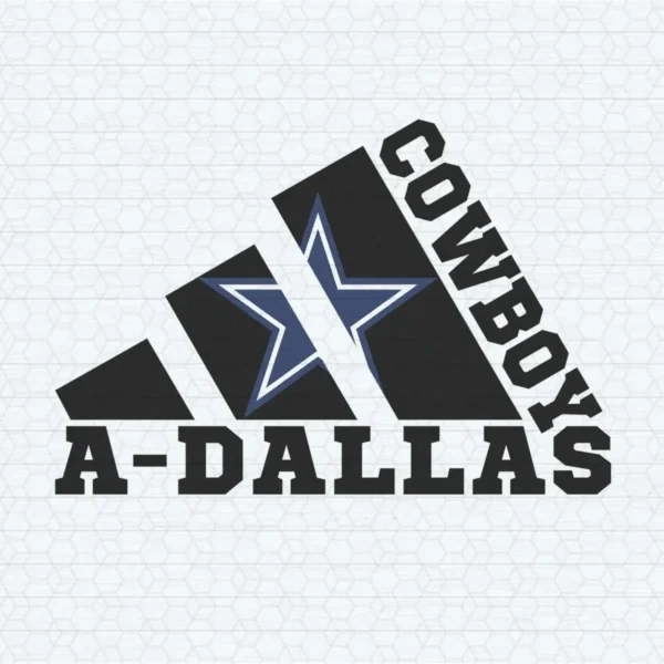 modern with a bold and dynamic aesthetic Cowboys logo SVG design showing pride for Cricut and Silhouette cutting machines
