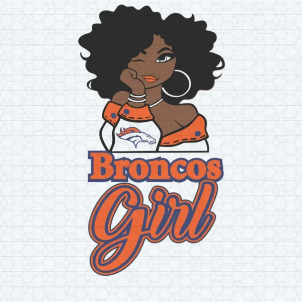 modern with a touch of vintage flair Broncos classic SVG design showing excitement and pride for Cricut and Silhouette cutting machines