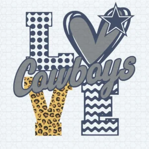 modern with playful elements Cowboys classic SVG design showing pride for Cricut and Silhouette cutting machines