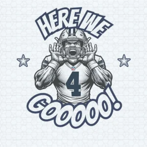 bold and modern with a touch of vintage Cowboys classic SVG design showing excitement for Cricut and Silhouette cutting machines