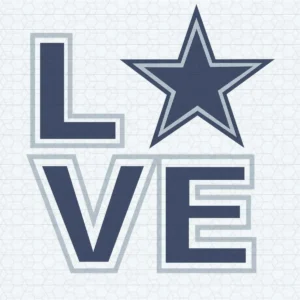 modern with a bold and playful twist Cowboys logo SVG design showing pride for Cricut and Silhouette cutting machines