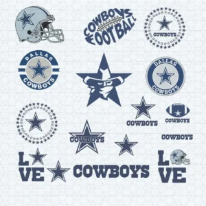 vintage with modern elements, featuring bold graphics Cowboys classic SVG design showing pride for Cricut and Silhouette cutting machines