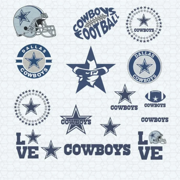 vintage with modern elements, featuring bold graphics Cowboys classic SVG design showing pride for Cricut and Silhouette cutting machines