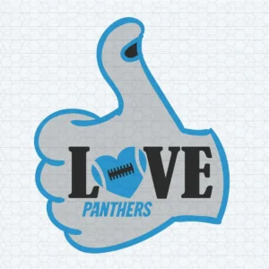 Love Like Carolina Panthers Tickets Vector Sport SVG
