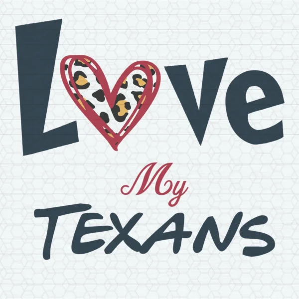 modern with playful elements Texans classic SVG design showing pride for Cricut and Silhouette cutting machines