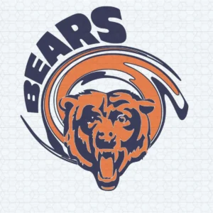 Mascot Logo Chicago Bears SVG Cricut Digital Download