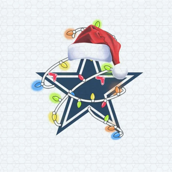 modern with a festive twist Cowboys classic SVG design showing joy and pride for Cricut and Silhouette cutting machines