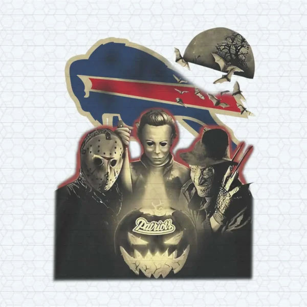 Michael Myers Freddy And Jason For Halloween PNG File