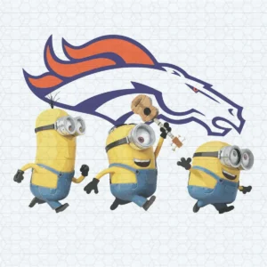 modern with a playful twist Broncos classic SVG design showing excitement and camaraderie for Cricut and Silhouette cutting machines
