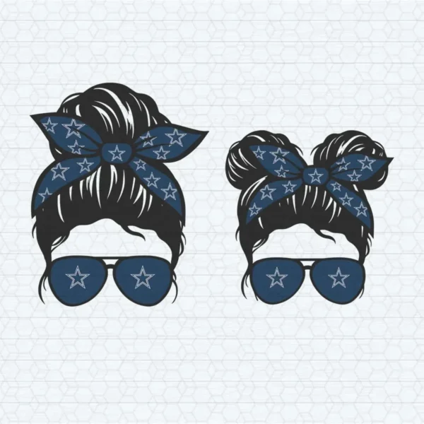 vintage with a modern twist, featuring bold and playful elements Cowboys classic SVG design showing pride for Cricut and Silhouette cutting machines