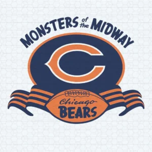 Monster Of The Midway Chicago Bears SVG