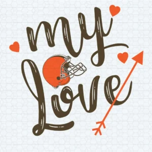 modern with a playful touch, incorporating a mix of bold and whimsical elements Browns classic SVG design showing nostalgia mixed with hope for Cricut and Silhouette cutting machines