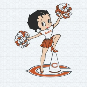NFL Bears Cheerleading Betty Diy Crafts SVG Files For Cricut