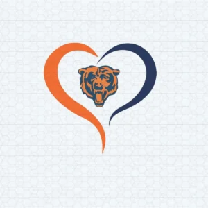 NFL Love Chicago Bears Football Forever SVG