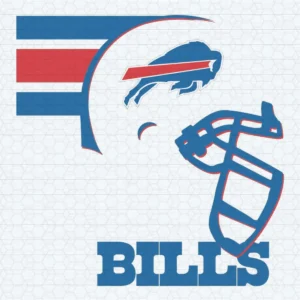 NFL Super Bowl Buffalo Bills Helmet SVG For Cricut