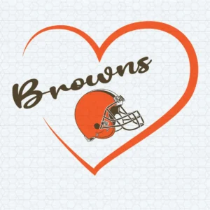 modern with a vintage touch, featuring bold and playful elements Browns classic SVG design showing nostalgia and pride for Cricut and Silhouette cutting machines