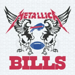 Nfl Buffalo Bills Metallica Heavy Metal Band Football Sports SVG
