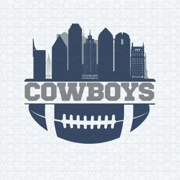 modern with a hint of vintage Cowboys classic SVG design showing pride for Cricut and Silhouette cutting machines