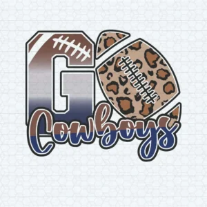 modern with a playful twist Cowboys classic SVG design showing excitement for Cricut and Silhouette cutting machines