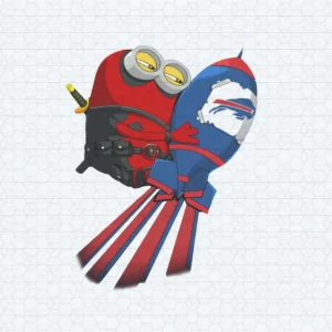 Nfl Football Buffalo Bills Deadpool Minion Marvel PNG