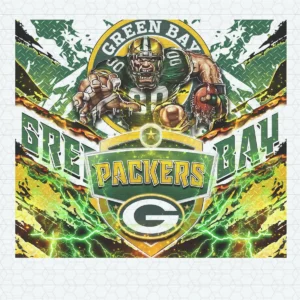 bold and dynamic with a vintage touch Packers classic SVG design showing pride for Cricut and Silhouette cutting machines