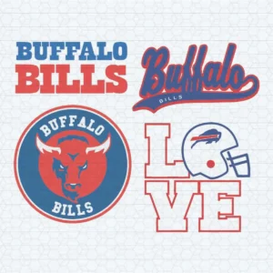 Nfl Love Buffalo Bills Logo SVG Cricut Digital Download