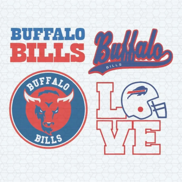 Nfl Love Buffalo Bills Logo SVG Cricut Digital Download