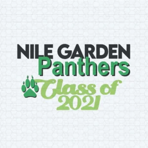 Nile Garden Panthers Class Of 2021 SVG Back To School