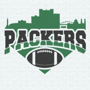 modern with vintage influences Packers classic SVG design showing pride for Cricut and Silhouette cutting machines