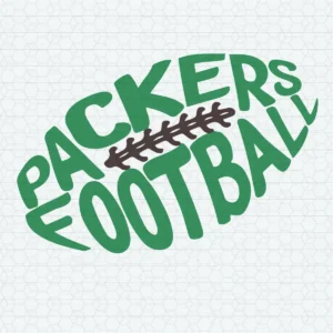 bold and modern with a playful twist Packers classic SVG design showing excitement and camaraderie for Cricut and Silhouette cutting machines